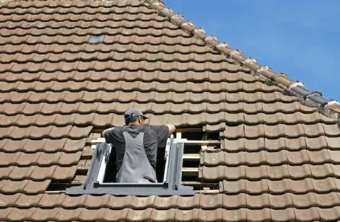 Pose de velux - Mazeray
